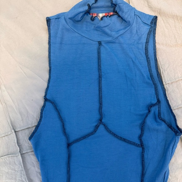 Urban Outfitters Blue Sleeveless Dress Size Small - Picture 9 of 9